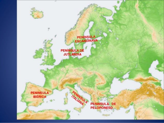Europa Fisico 1º Eso