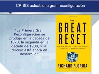 CRISIS actual: una gran reconfiguración
“La Primera Gran
Reconfiguración se
produjo en la década de
1870, la segunda en la...