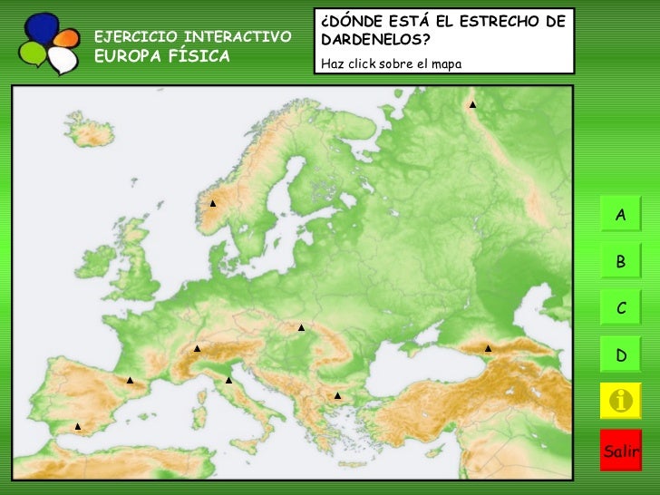 Europa física. nivel 1