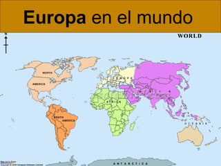 Europa  en el mundo  