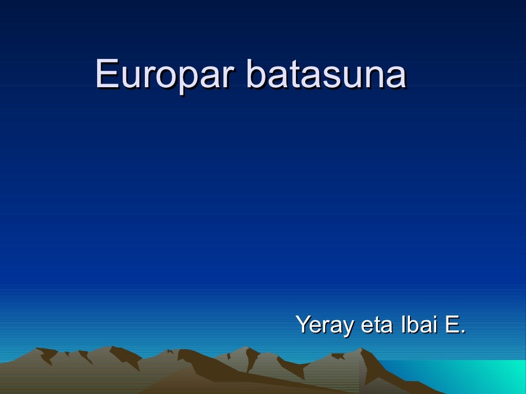Europar batasuna