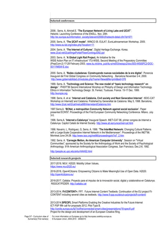 Europass CV Artur Serra. i2cat. 2018 | DOC