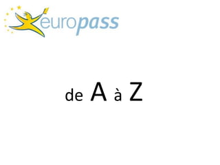 de A à Z
 