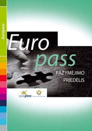 Euro
   pass
    pažymėjimo
       priedėlis
 