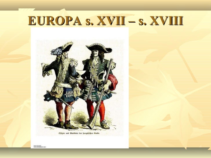 Europa s xvii xviii. absolutismo