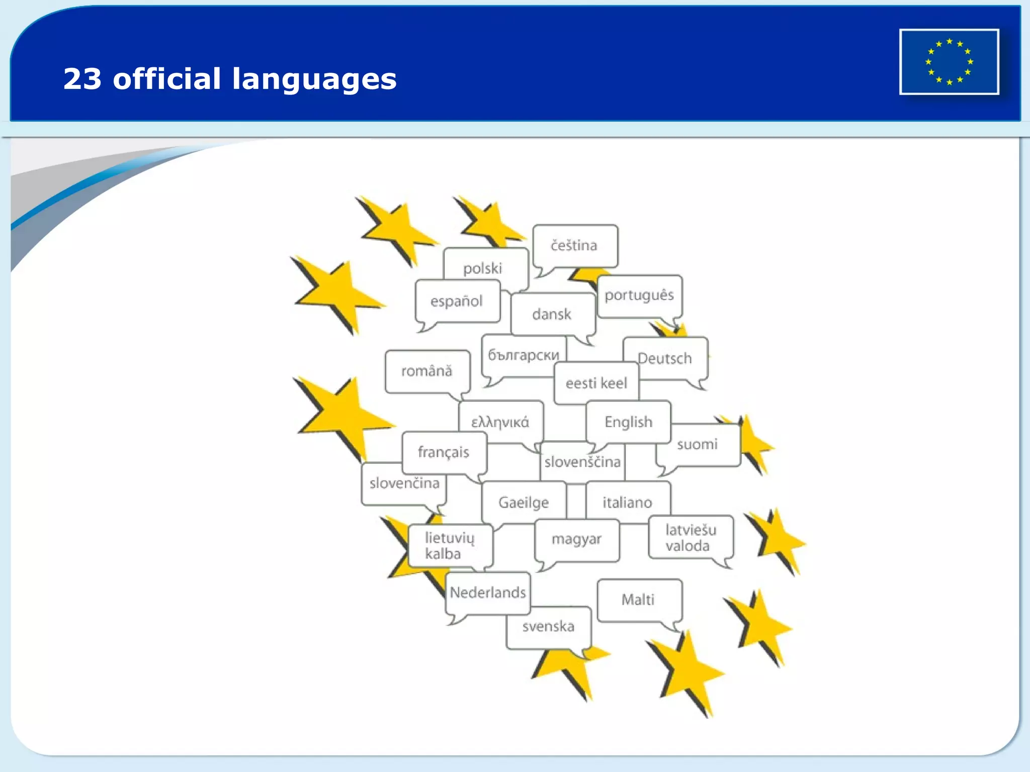 23 official languages