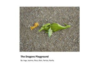 The Dragons Playground
By: Inga, Joanna, Nico, Alan, Yaritza, Narlly
 