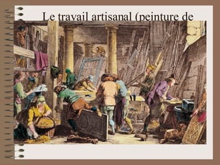 Le travail artisanal (peinture de Cornelis Decker, XVIIe siècle)  