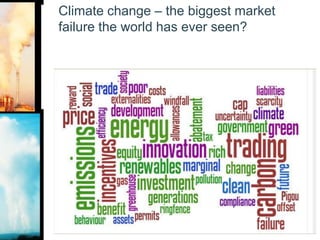 Climate change – the biggest market failure the world has ever seen?