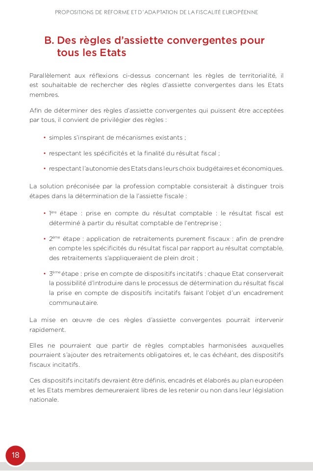 Tableau de détermination du résultat fiscal Tableau de détermination du résultat fiscal