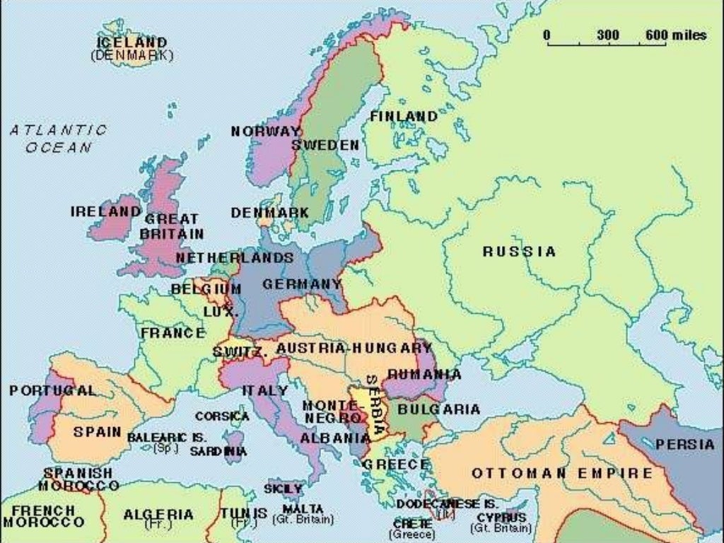 Europe Maps 1914 - Europe Maps 1914 2 1024 