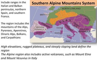 Europe-Physical-Map-2.pptx details about physcial features | PPTX