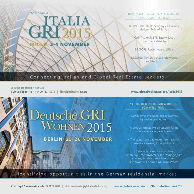 Gri Europe Summit 2015 France Gri