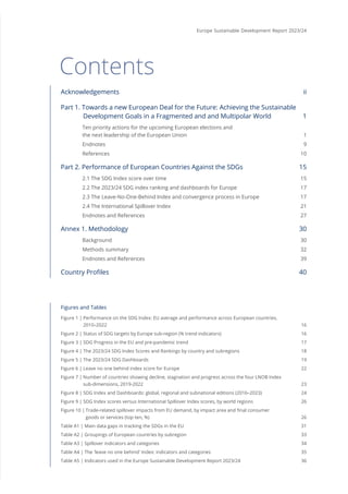 UN SDSN : Europe Sustainable Development Report | PDF