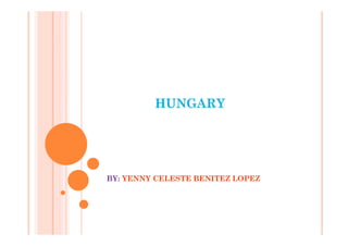 BY: YENNY CELESTE BENITEZ LOPEZ
 