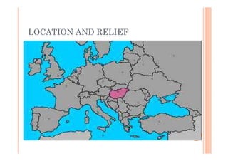 LOCATION AND RELIEF
 