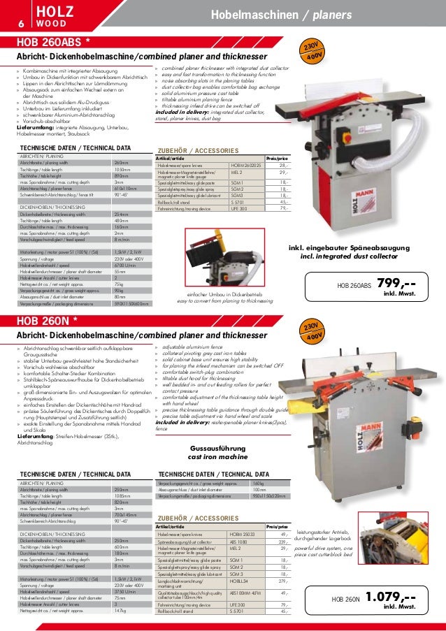 Holzmann HOB 305PLL Langlochbohrvorrichtung