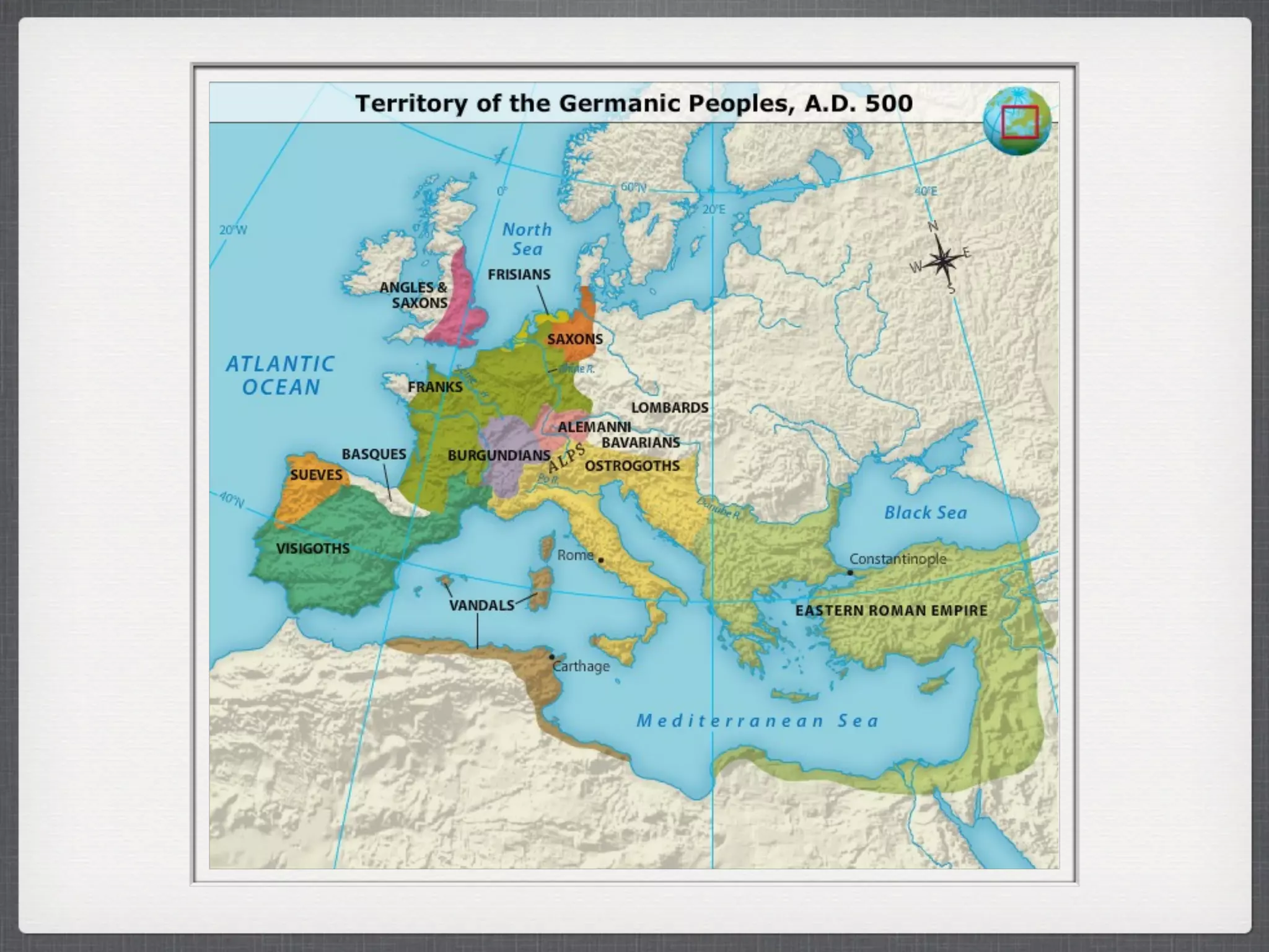 Europe After the Fall of the Western Roman Empire | PPT