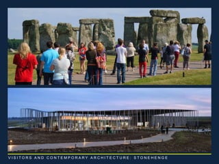 V I S I T O R S A N D C O N T E M P O R A R Y A R C H I T E C T U R E : S T O N E H E N G E 
 