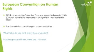 european-convention-human-rights protection of rights and freedom in ...