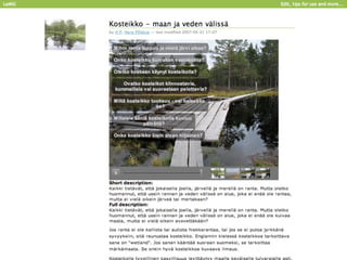 European learning resource community LeMill