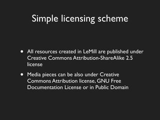 European learning resource community LeMill