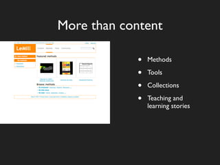 European learning resource community LeMill