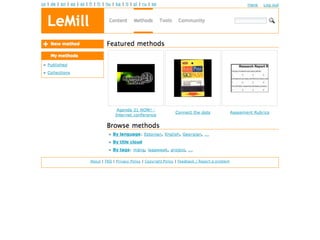 European learning resource community LeMill