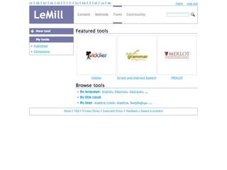 European learning resource community LeMill