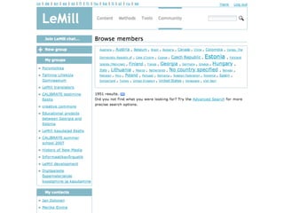 European learning resource community LeMill