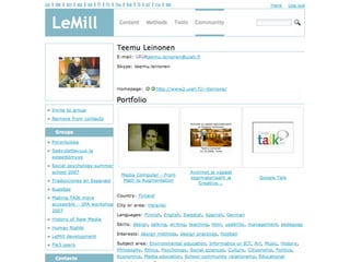 European learning resource community LeMill
