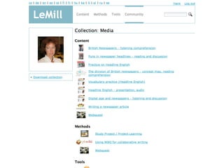 European learning resource community LeMill