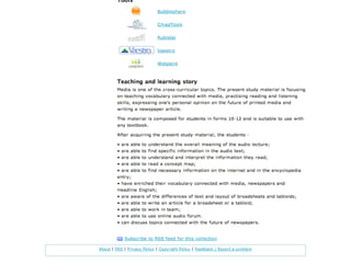 European learning resource community LeMill