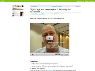European learning resource community LeMill