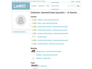 European learning resource community LeMill