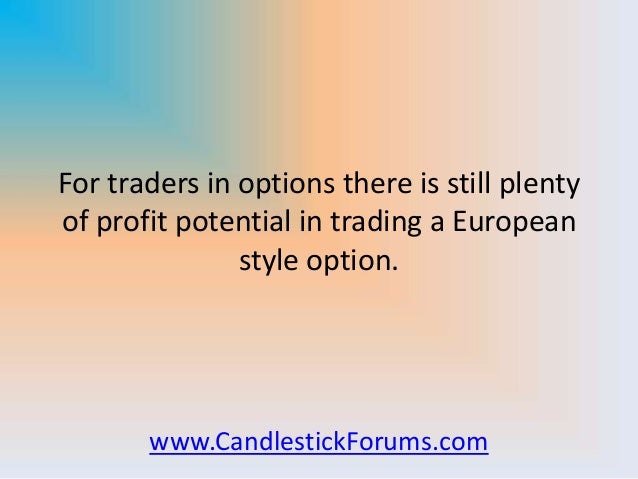 Stock options european style
