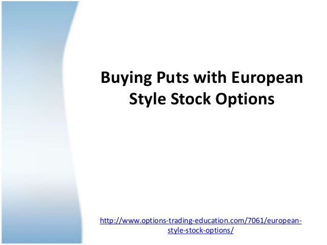 Euro stock options