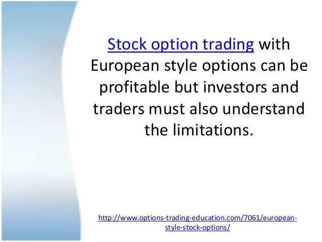 Stock market options training