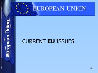 CURRENT  EU  ISSUES   