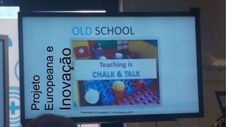 Projeto
Europeanae
Inovação
1Presentation of Europeana 11 e 18 of january 2017
 