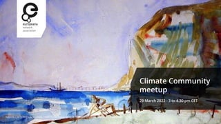 Climate Community
meetup
29 March 2022 - 3 to 4.30 pm CET
Nápoly (361) Hegedüs László 1949 Rippl-Rónai Megyei Hatókörű Városi Múzeum - Kaposvár CC BY
 