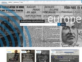 Europeana Newspapers in a Nutshell