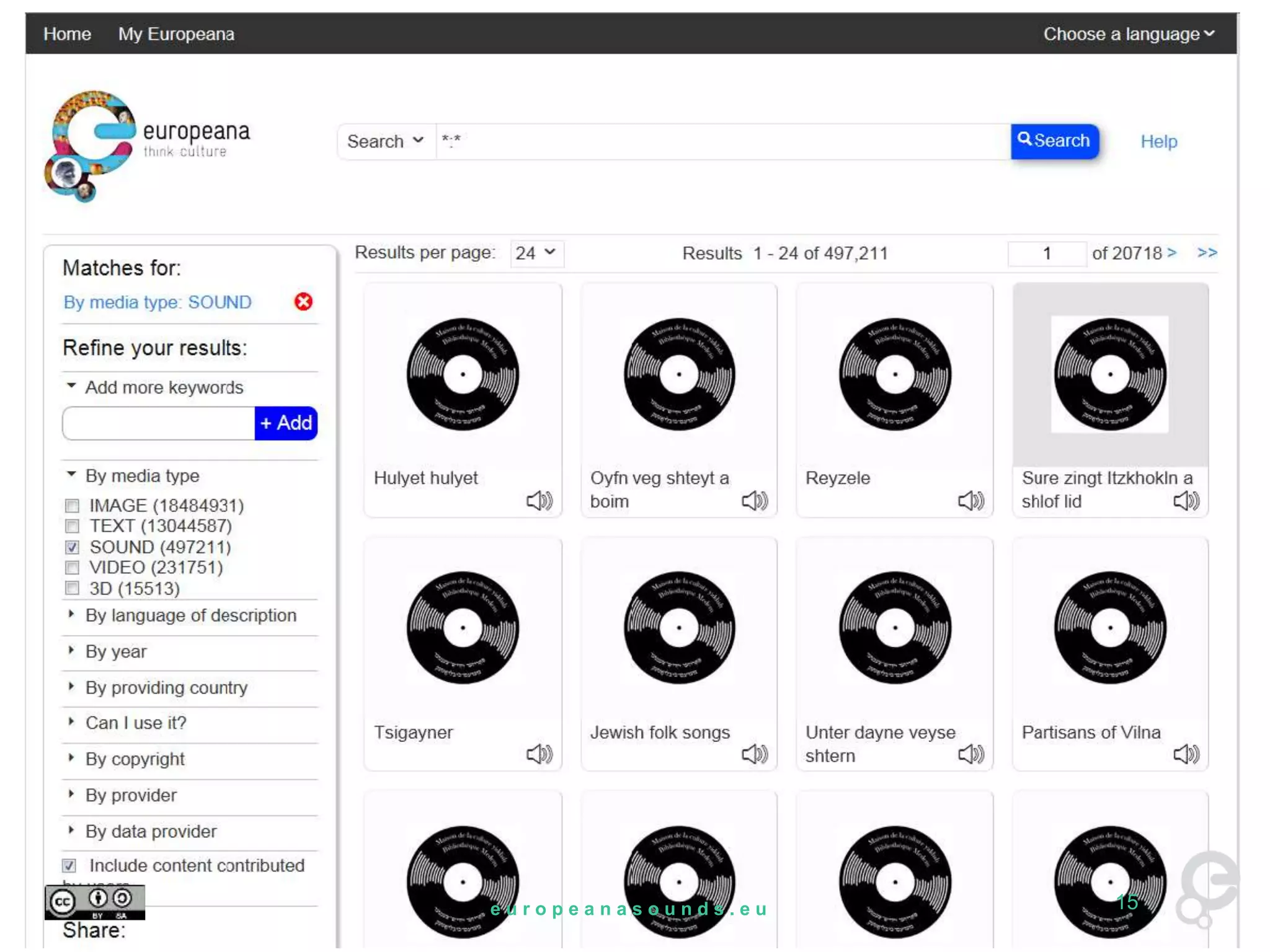 e u r o p e a n a s o u n d s . e u 15 15 
 