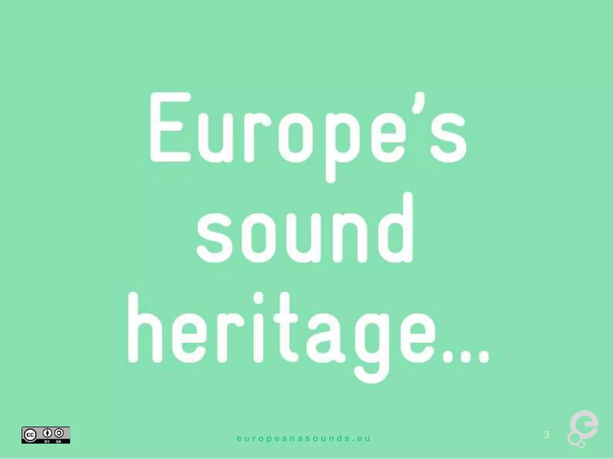 e u r o p e a n a s o u n d s . e u 3 3 
 