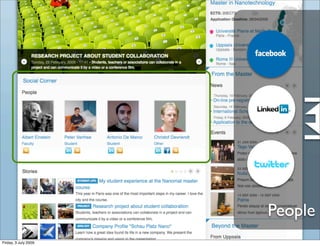 People
Friday, 3 July 2009
 