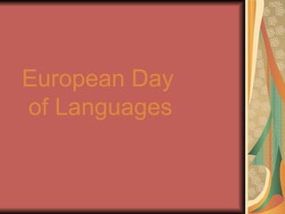 European Day  of Languages 