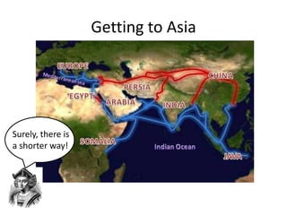 Getting to AsiaSurely, there is a shorter way!