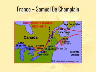 FFrraannccee –– SSaammuueell DDee CChhaammppllaaiinn 
