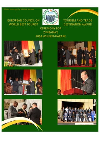 EUROPEAN JOURNAL OF TOURISM AND TRADE-ZIMBABWE IS THE NEW WORLD BEST TOURIST DESTINATION FOR 2014