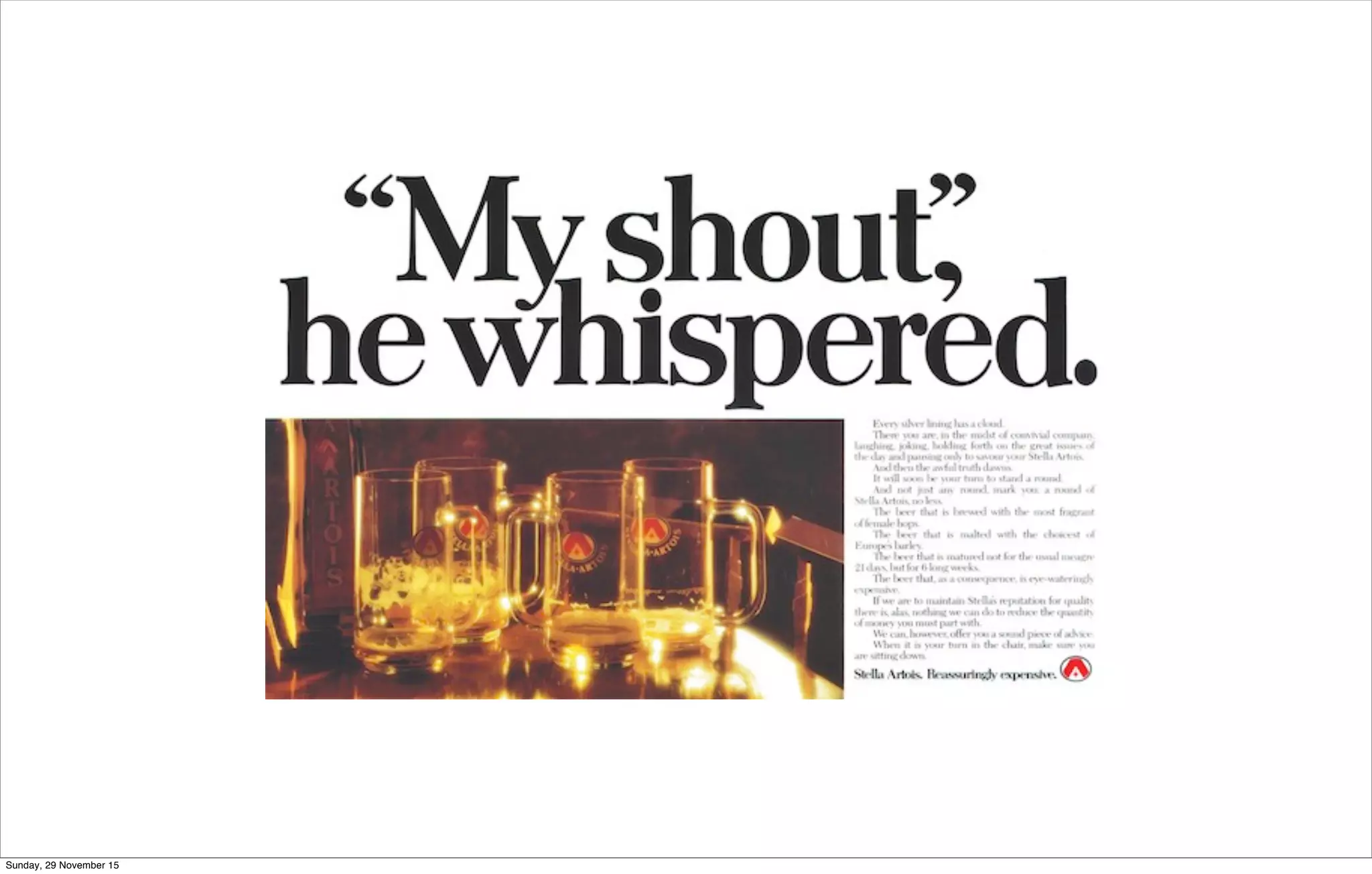 Sunday, 29 November 15
 